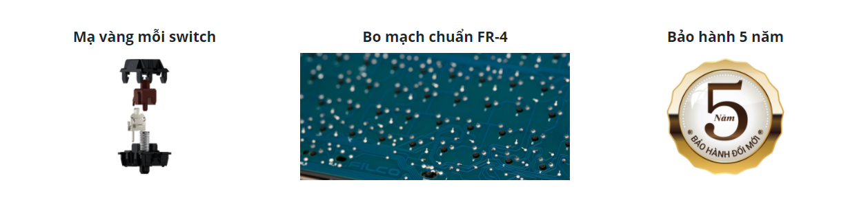Bàn phím cơ Filco Majestouch 2 Minila 67 Brown switch - FFKBN67M/EB có nhiều tính năng hữu ích